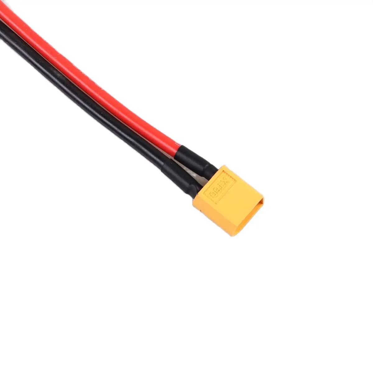 Câble d'extension de prise mâle à femelle XT60, 1 pièce, fil en Silicone, plusieurs tailles 14awg 12