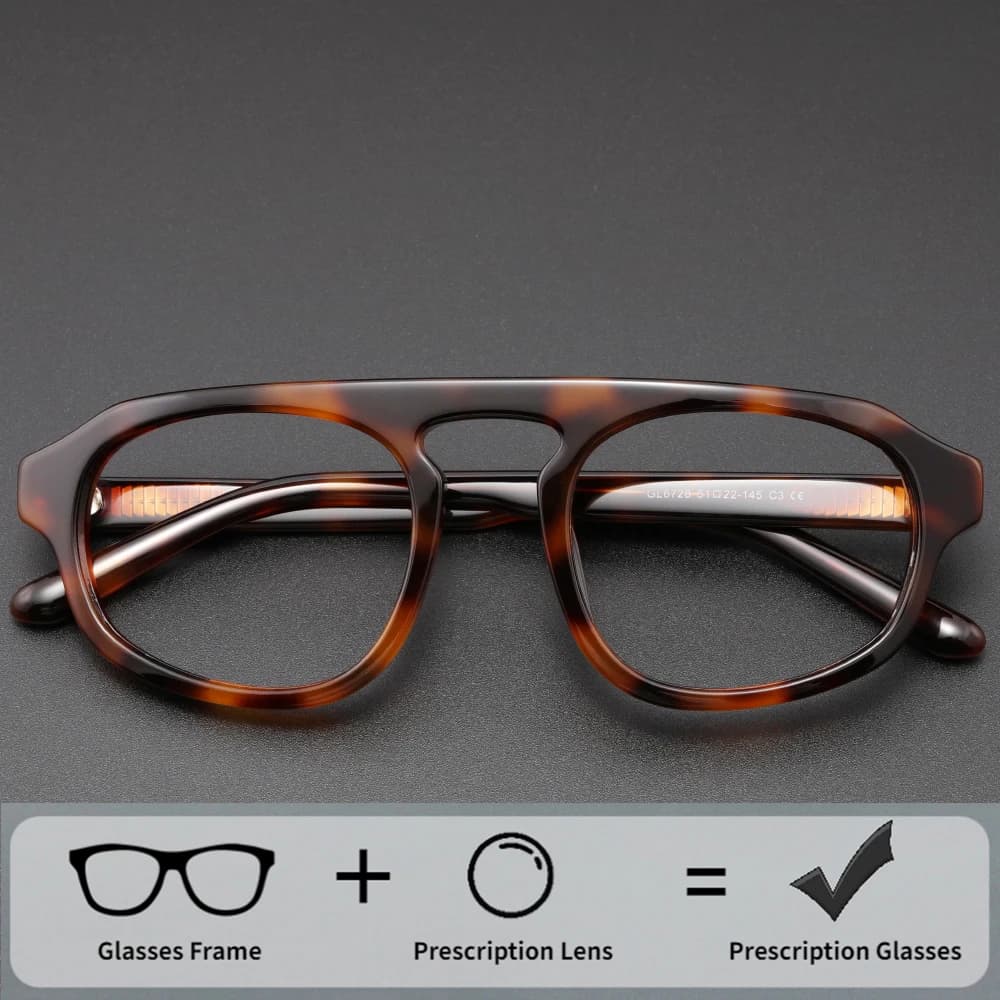 Nouvelles montures en acétate au design unique pour lunettes homme et femme, montures optiques de ha