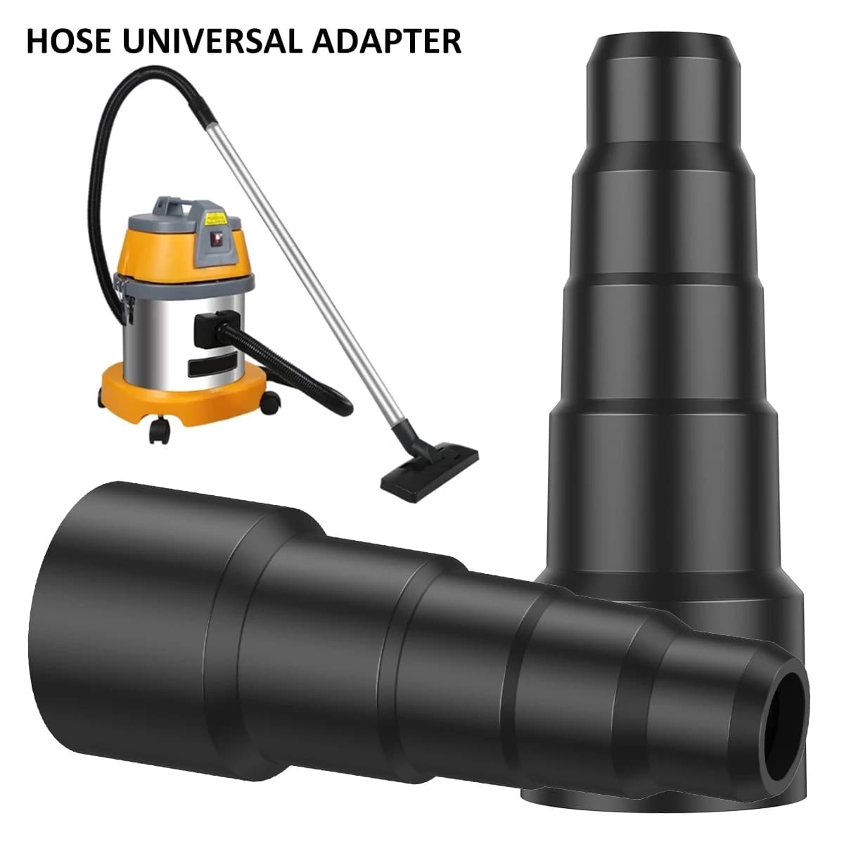 Kit d'adaptateur universel pour aspirateur, connecteur de tuyau à 5 couches, connecteur de brosse ré
