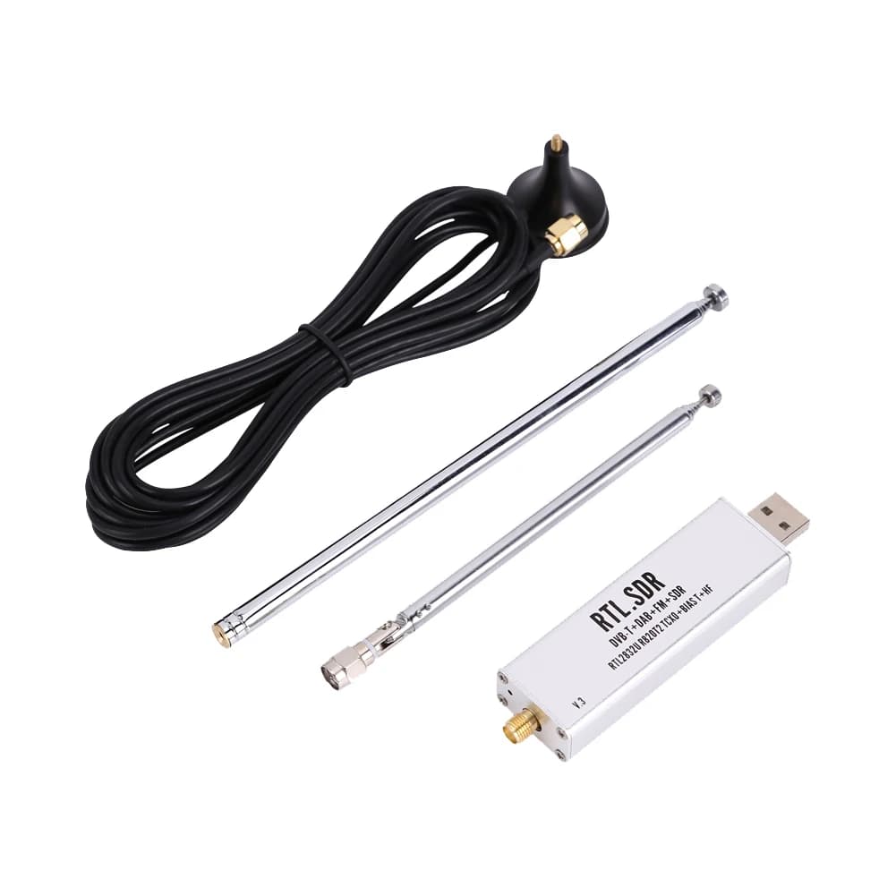 ABAC-pour RTL-SDR Blog RTL SDR V3 R820T2 RTL2832U 1PPM TCXO SMA RTLSDR Radio définie par logiciel av