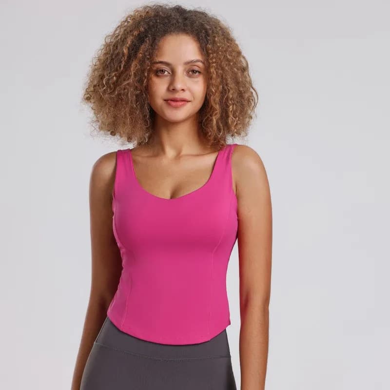 Soutien-gorge de sport sans couture pour femmes, haut tubulaire, sans manches, Streetwear, Camisole,