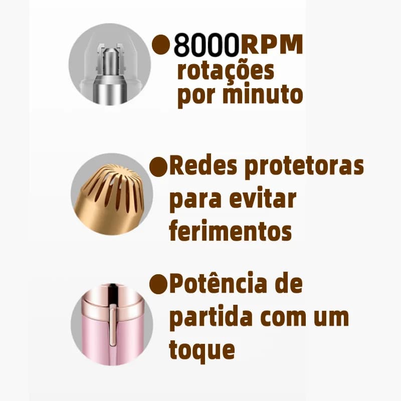 Nouveau dans le rasoir de sourcils électrique Mini épilateur de sourcils épilation du visage pour da
