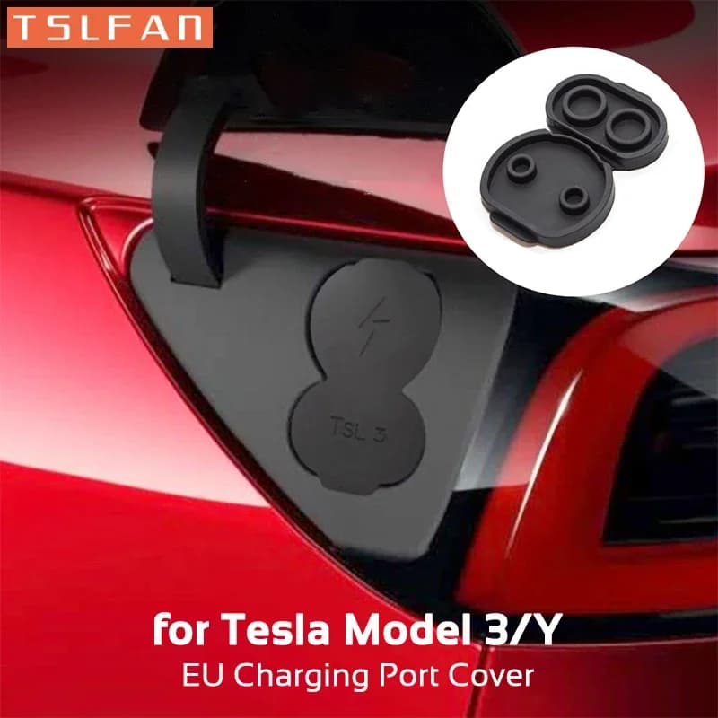Couvercle de protection du Port de chargement pour Tesla modèle 3/Y, 1 pièce, capuchon CCS Version p