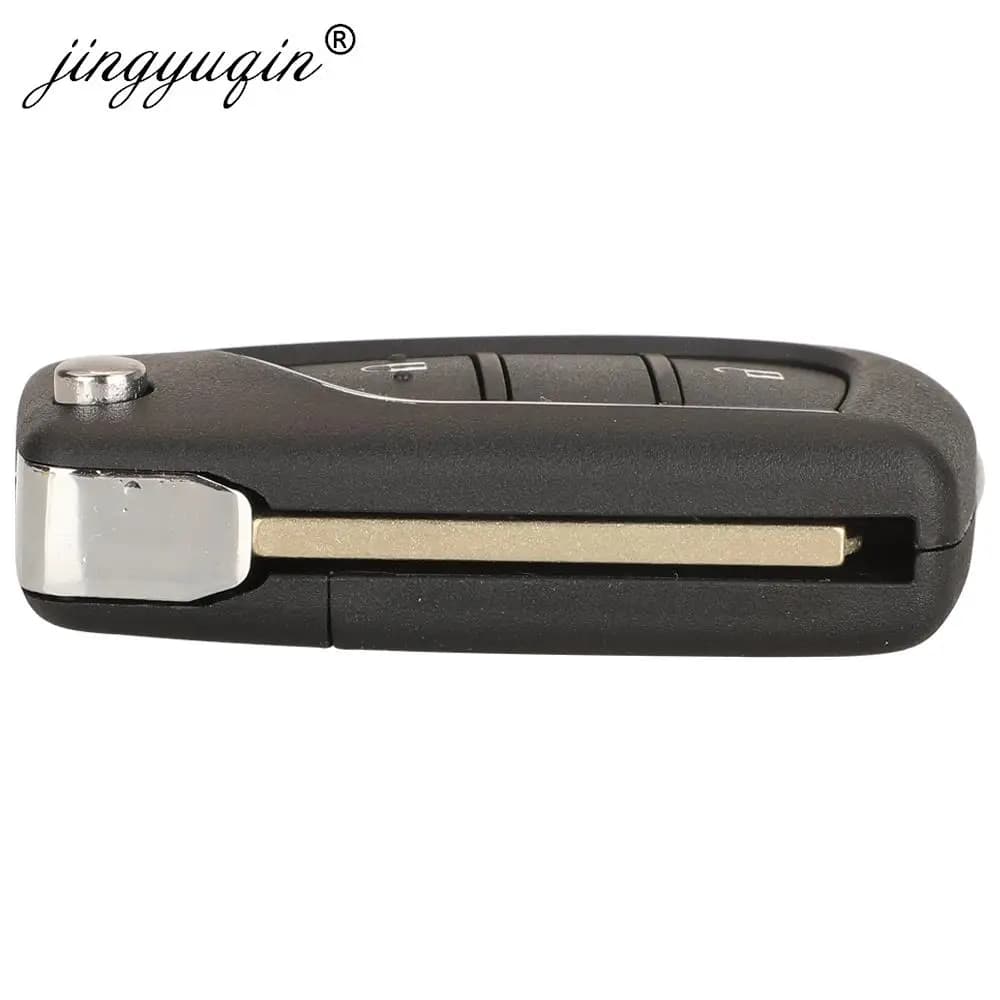 Jingyuqin VA2 porte-clés de voiture à distance rabattable 433MHz H-8A pour Toyota Aygo Corolla Auris