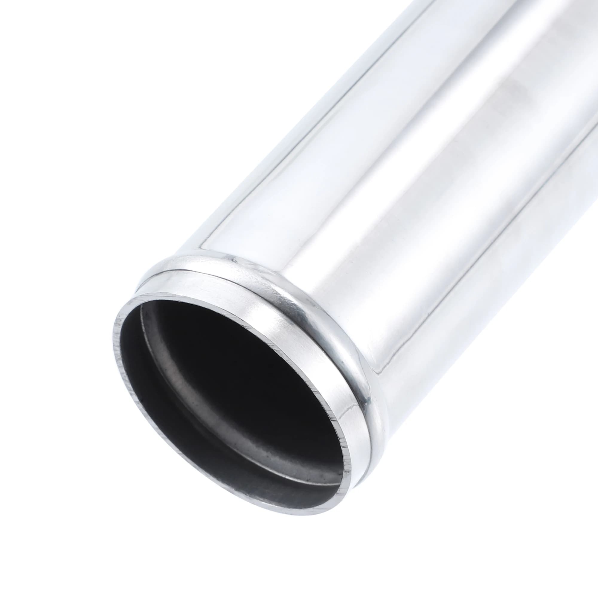 Uxcell Tube en alliage d'aluminium OD 51/57/63/70/76mm tuyau de refroidisseur intermédiaire tuyau d'