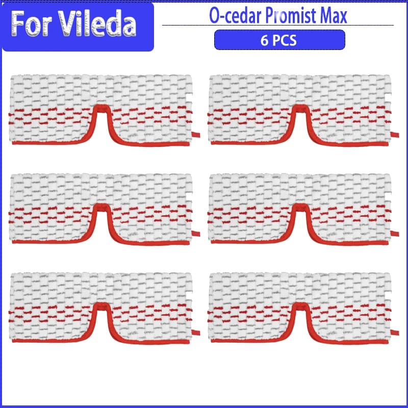 Tampons de vadrouille en microfibre compatibles avec O-cedar/Vileda Promist MAX Washg, pièces de rec