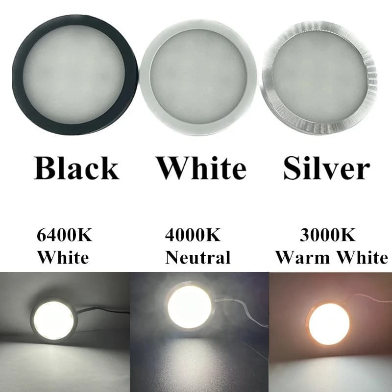 1/2/4/6/8/10 pièces éclairage intérieur bateau Camping remorque lumières LED Spot Van Camper caravan