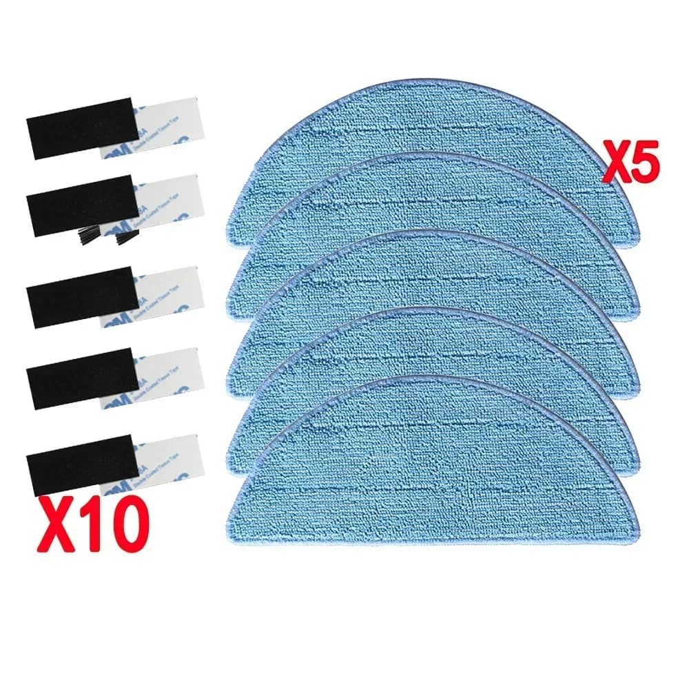 Filtre Hepa à poussière primaire et brosse latérale efficace, pièces d'aspirateur robot Ilife V5, V5