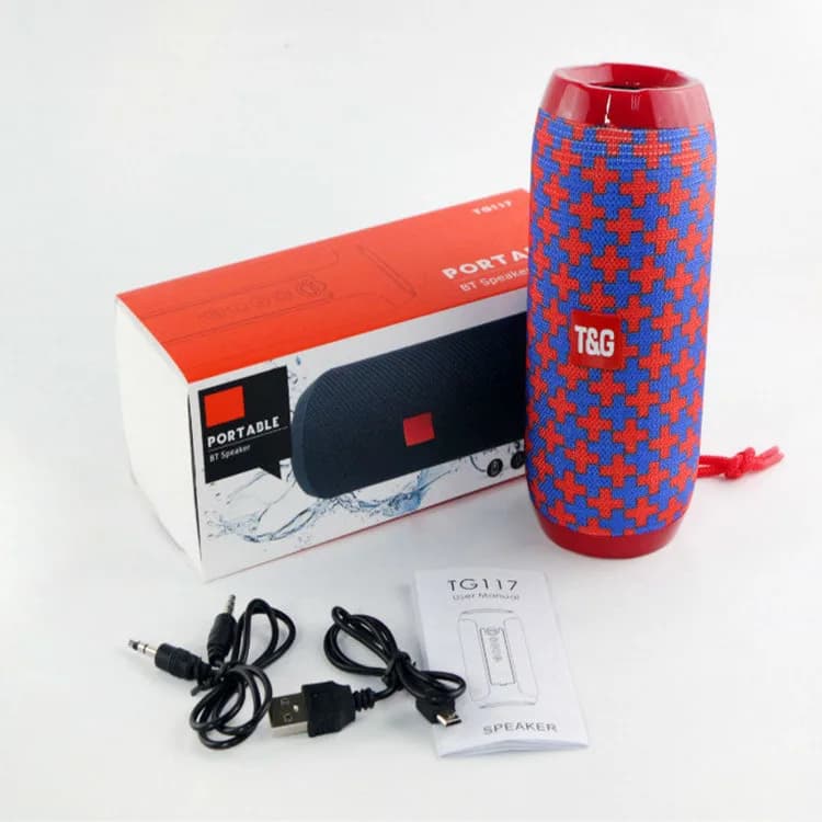 TG117 haut-parleur Bluetooth extérieur haut-parleur sans fil Portable colonne double basse barre de 