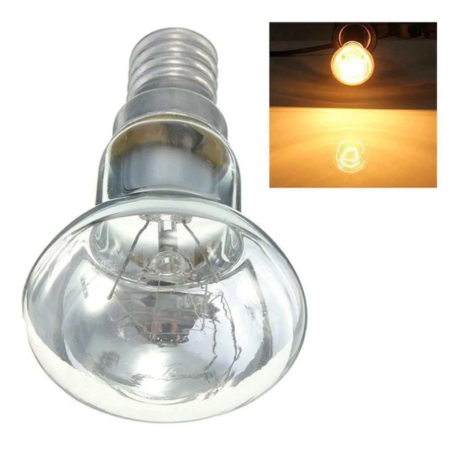 E14 R39 25W remplacement lampe à lave projecteur vis dans l'ampoule lave réflecteur à incandescence 