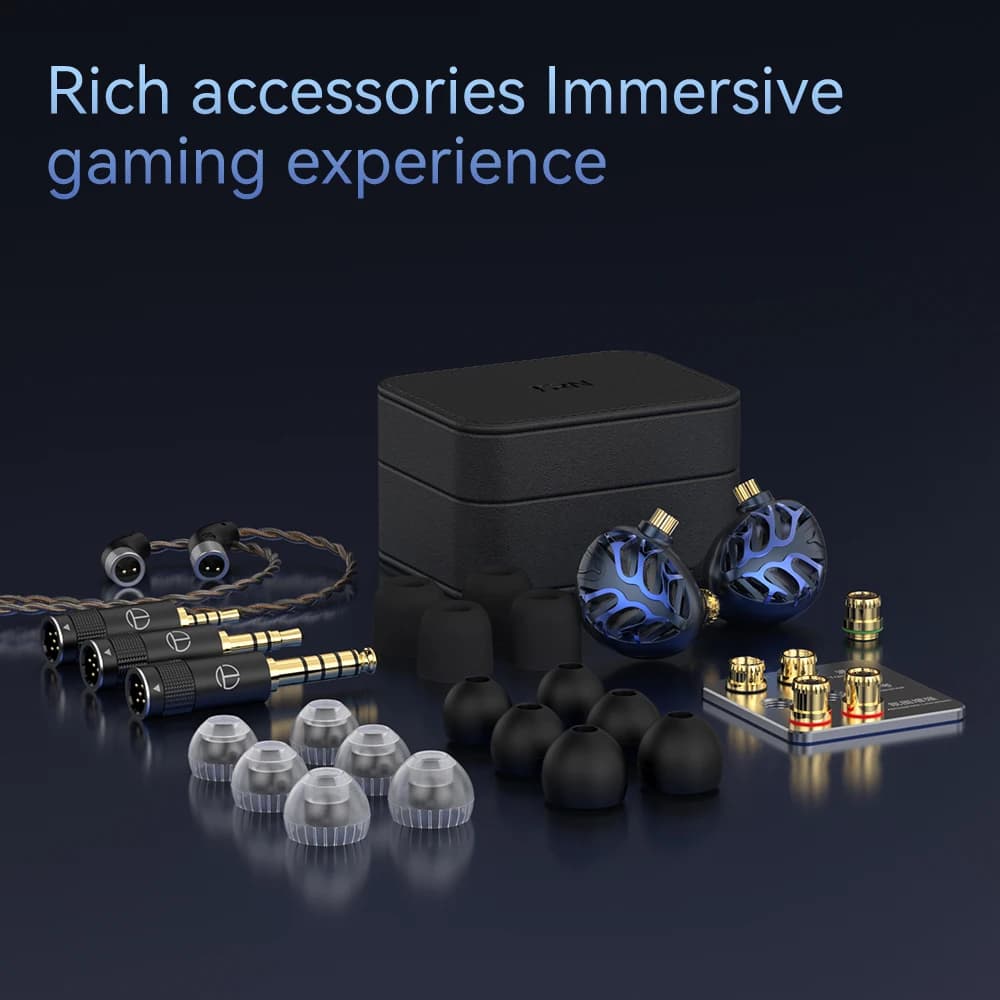 Écouteurs intra-auriculaires TRN Official Azure Dragon de deuxième génération avec diaphragme planai