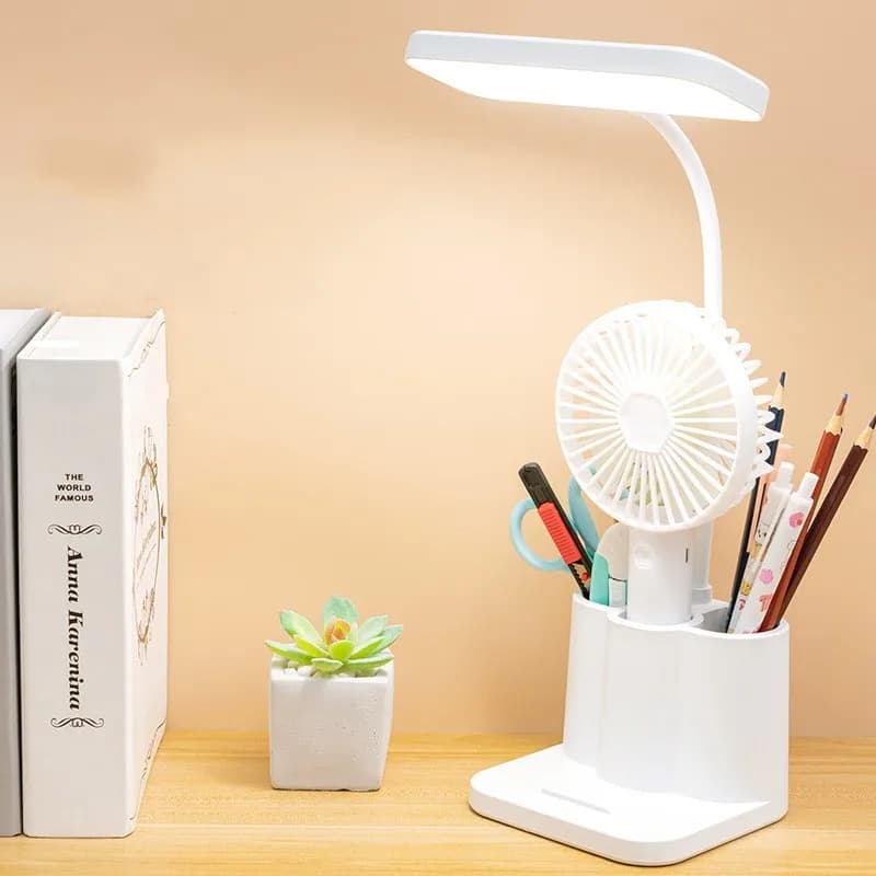Veilleuse de lecture USB pour dortoir et chambre à coucher, lampe de bureau LED, protection des yeux
