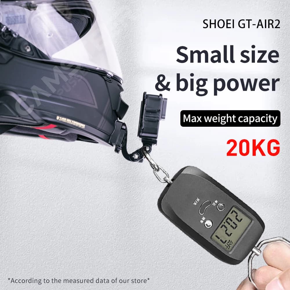 Pour SHOEI GT Air2 casque support de menton en aluminium personnalisé pour GoPro Hero 13 12 11 10 DJ