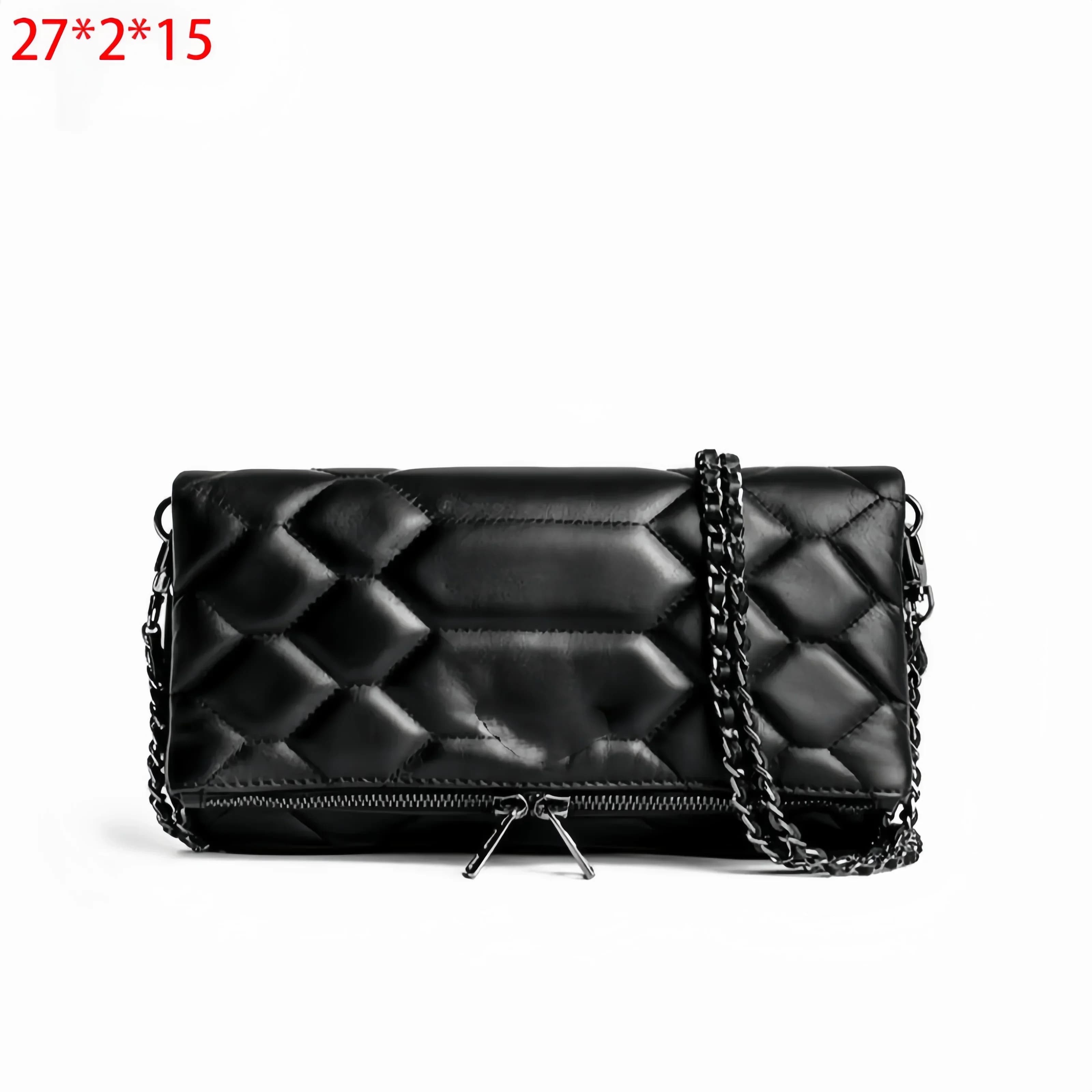 Sac à main à bandoulière à ailes pour femmes, sac enveloppe noir classique avec sangle de chaîne en 