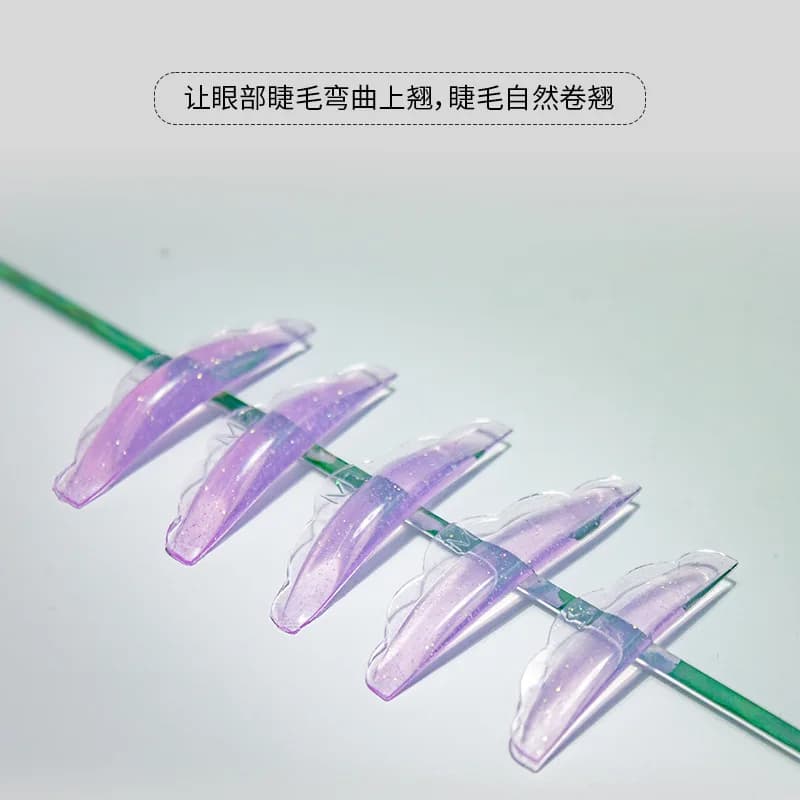 5 paires de coussinets de levage de cils auto-adhésifs, tiges de permanente de cils en Silicone soup