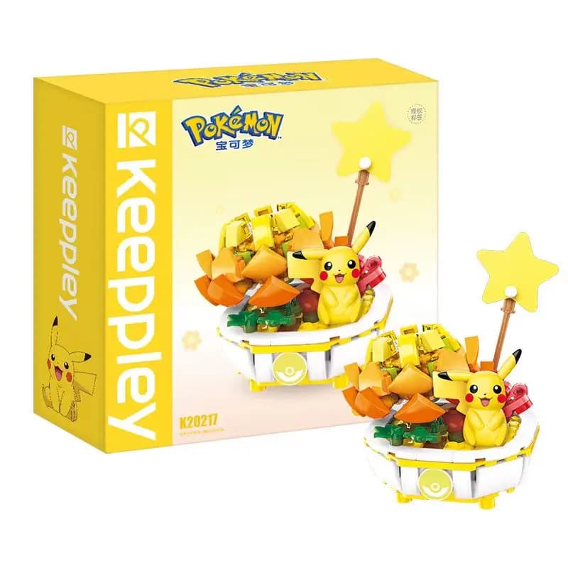 Figurines de Construction Pokémon, Jouets de Nuit, Pikachu, Salamèche, SLaura, Modèle de Dessin Anim