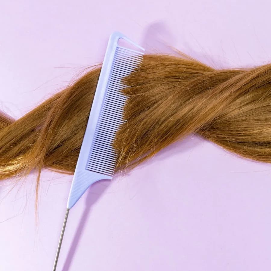 Peigne professionnel à queue pointue couleur bonbon, pour perruque, cloison, tresse, teinture pour c