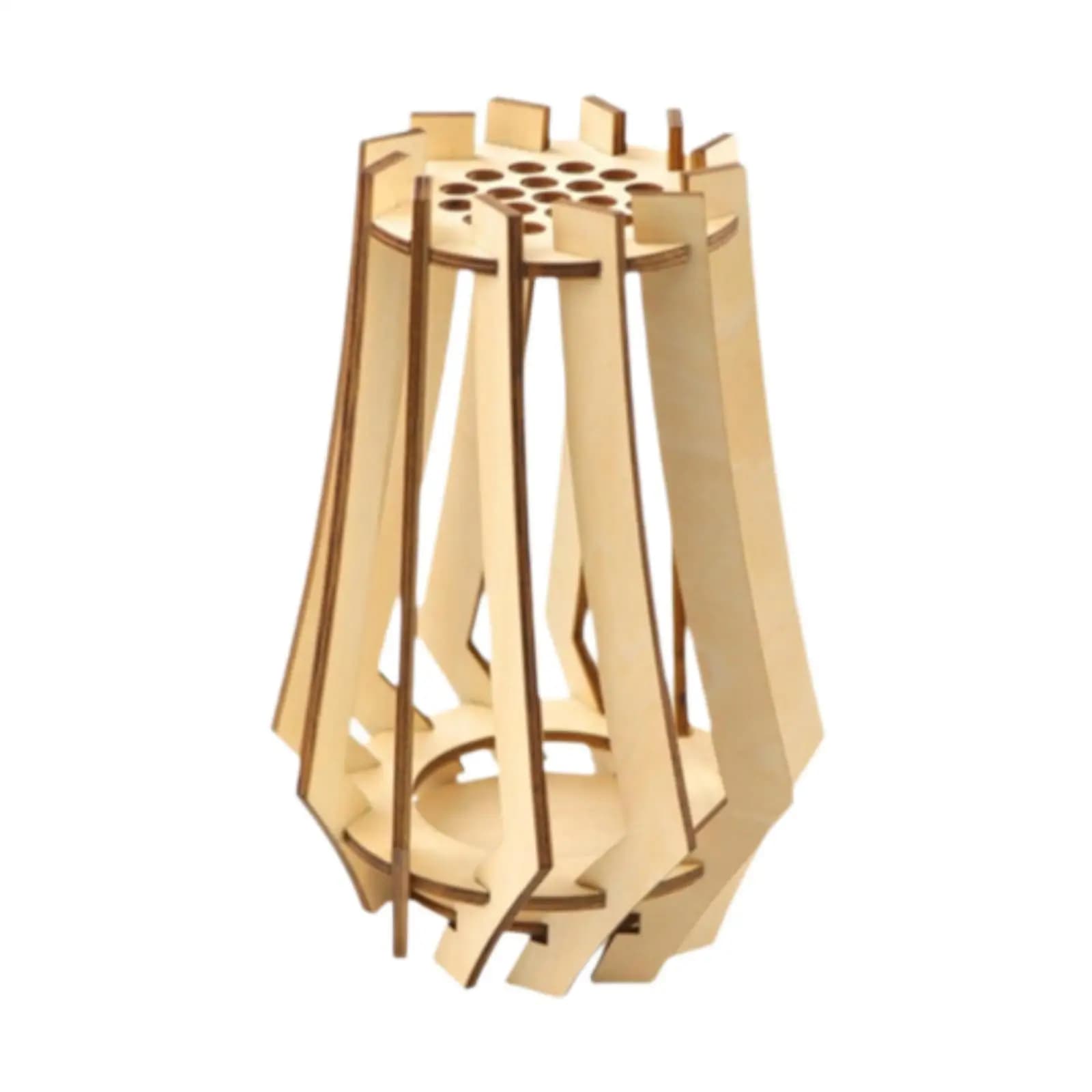 Ensemble de construction de Vase, décoration de maison, présentoir Unique, Puzzle 3D, Vase à fleurs 