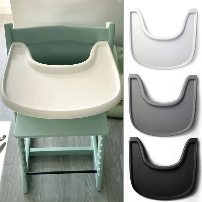 Pour la croissance chaise assiette à manger bébés chaise à manger Table à manger assiette ABS chaise