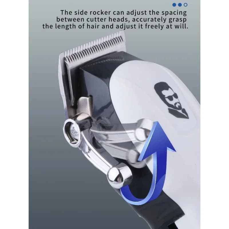 Kemei KM-232 tondeuse à cheveux professionnelle Portable Mini tondeuses électriques USB charge sans 