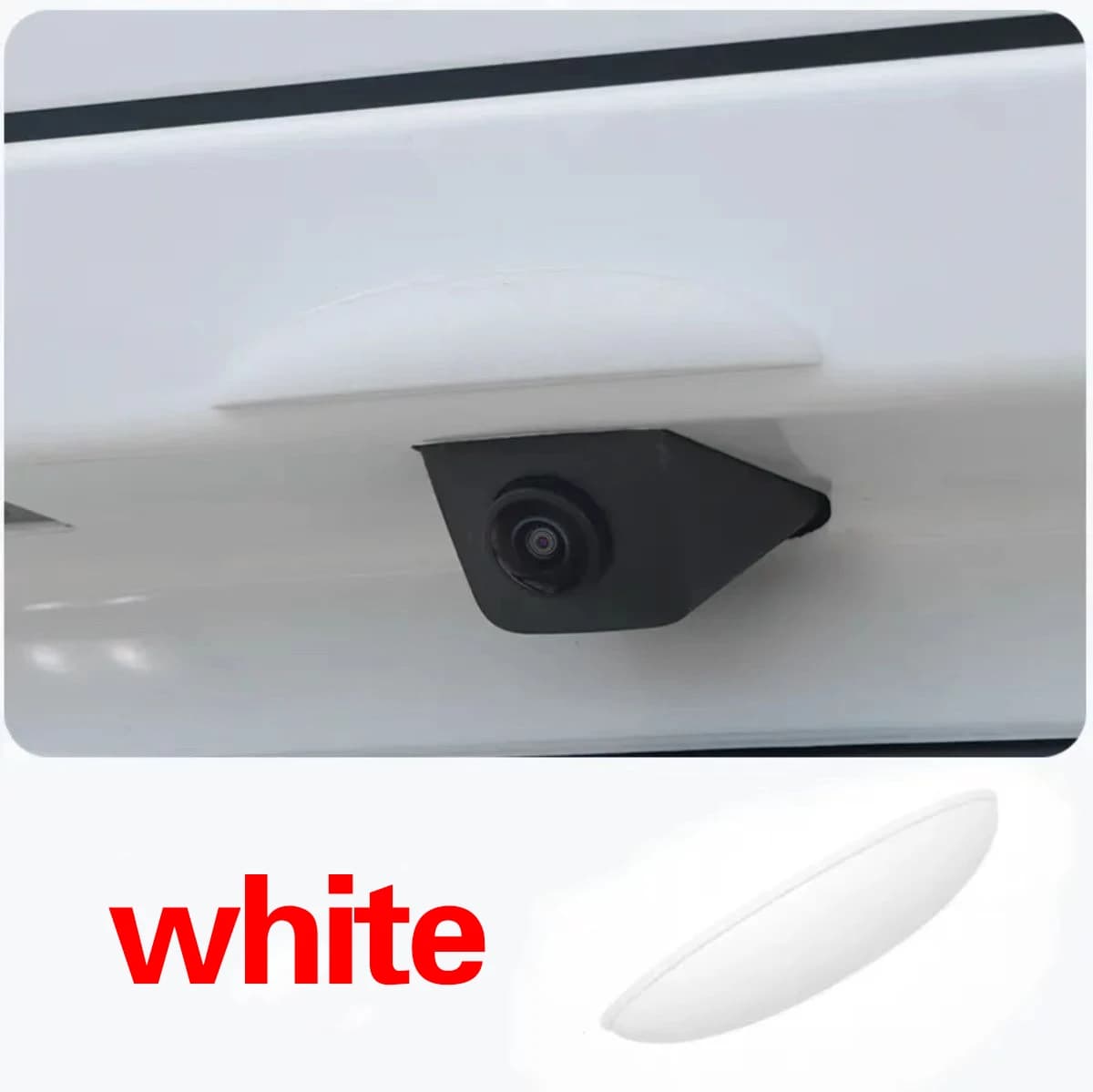 Nouvelle Housse de Protection en Silicone Anti-Pluie pour Caméra de Recul de Voiture, Pare-Pluie pou