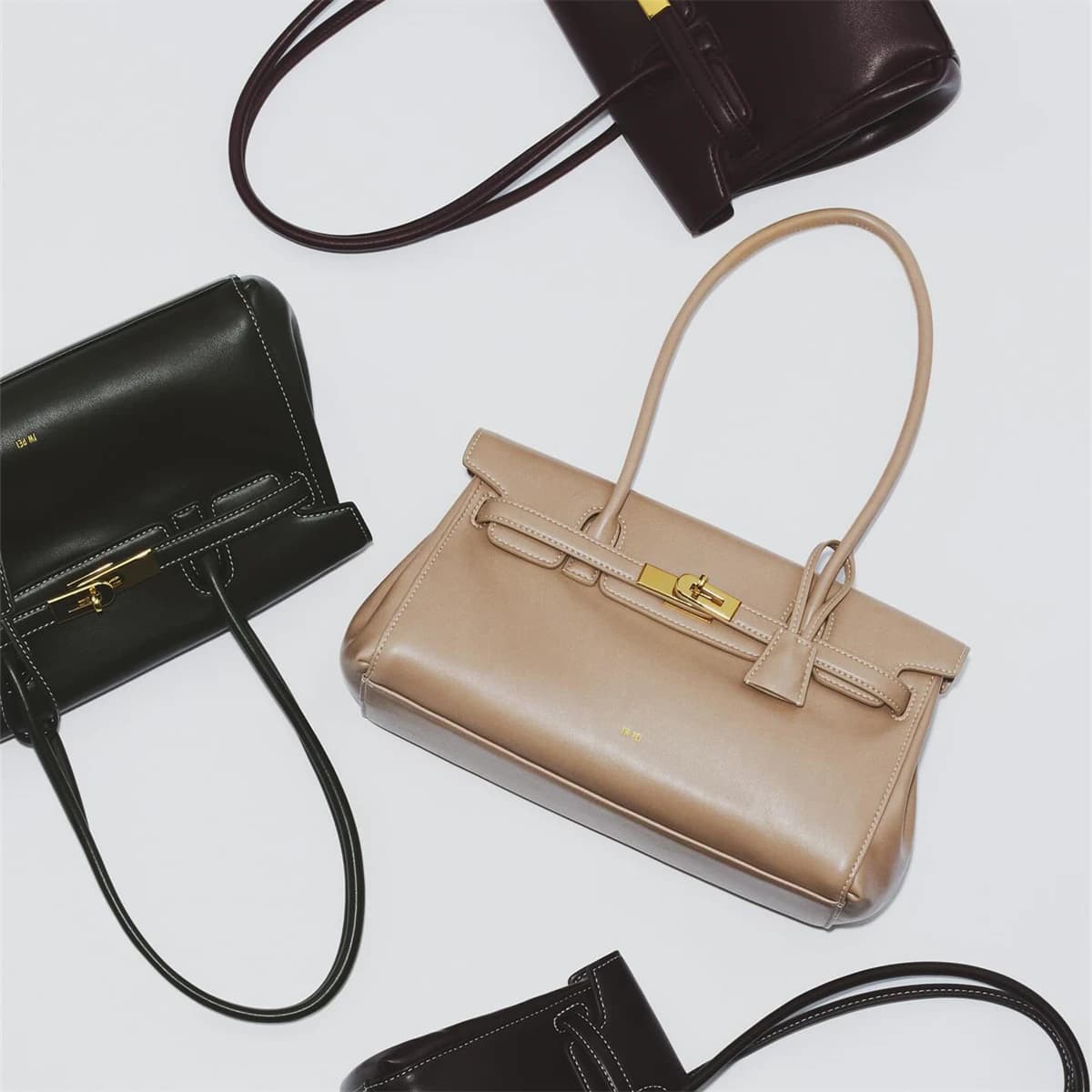 Sac à main en cuir souple JW PEl pour femme, nouvelle collection 2026, sac Yara sous le bras, grande