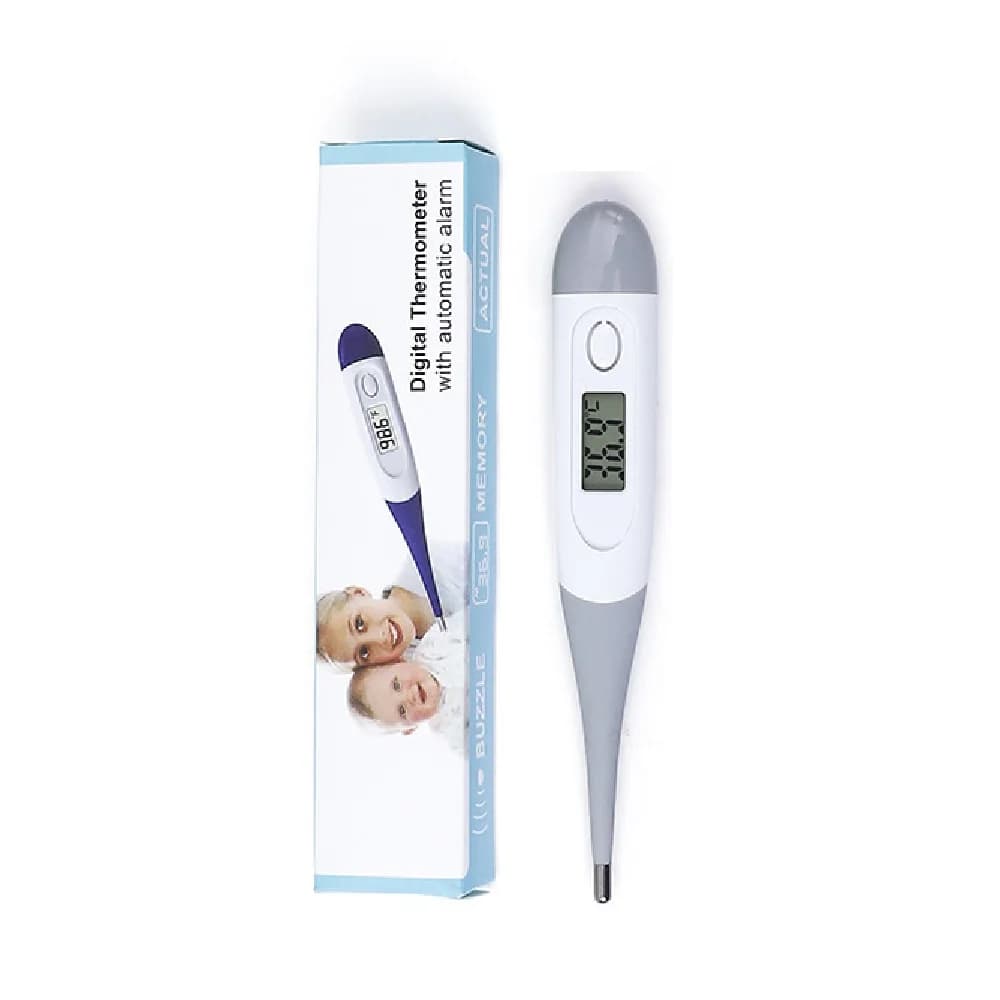 Équipement médical numérique LED, outil à tête souple, thermomètre rapide, ustensiles cliniques pour