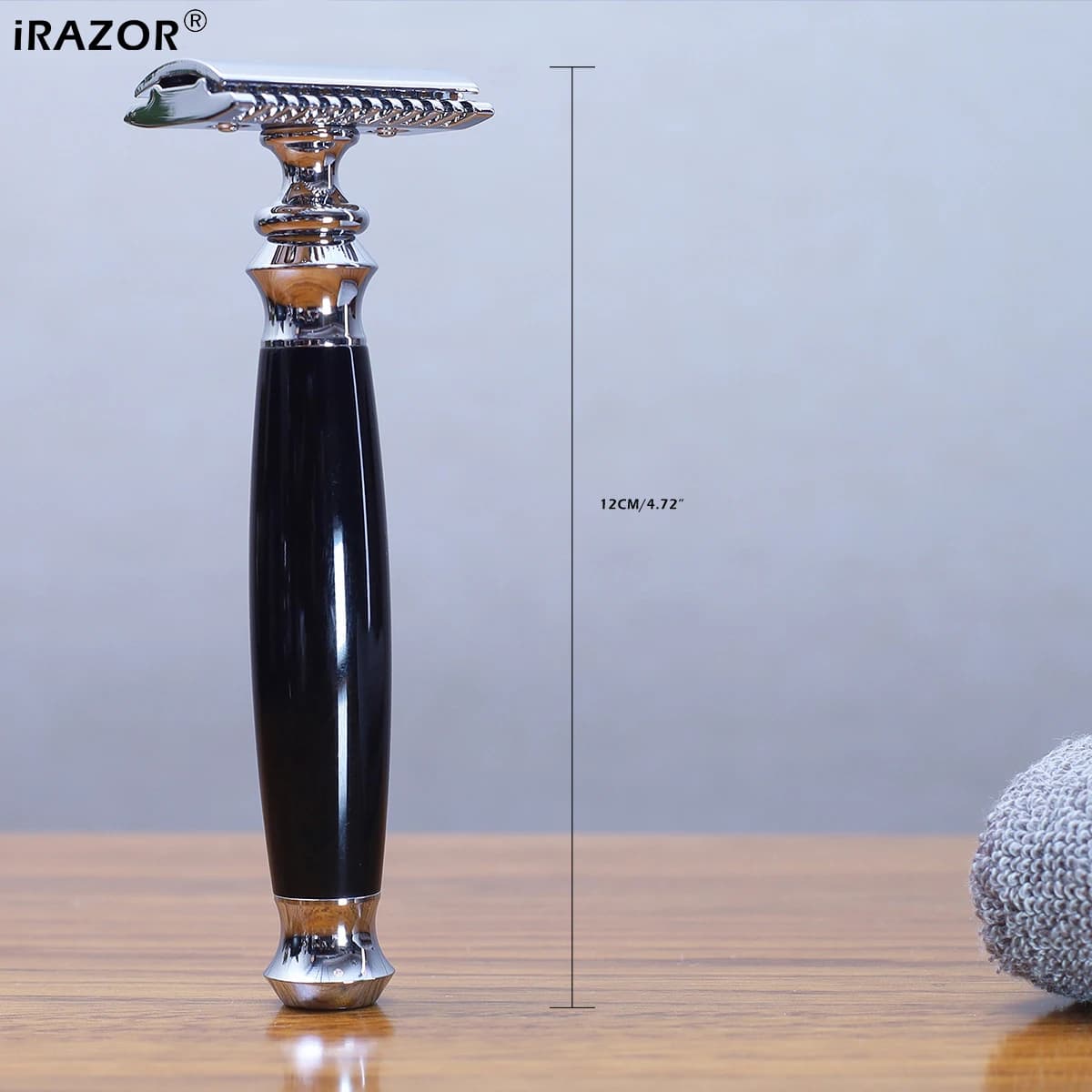 iRAZOR barbier Double bords rasoir de sécurité pour hommes-10 lames originales incluses épilation du