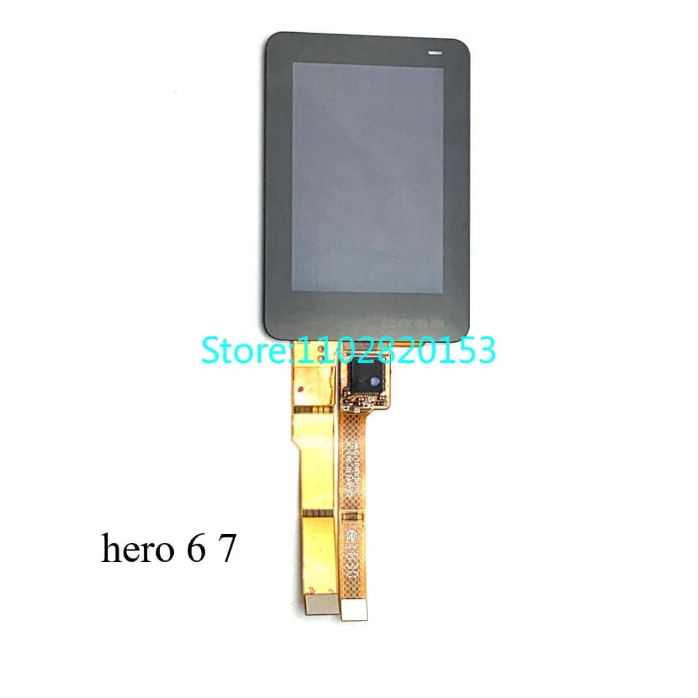 Original 95% nouvelle caméra grand écran d'affichage LCD tactile arrière pour Gopro hero Hero 6/7 8
