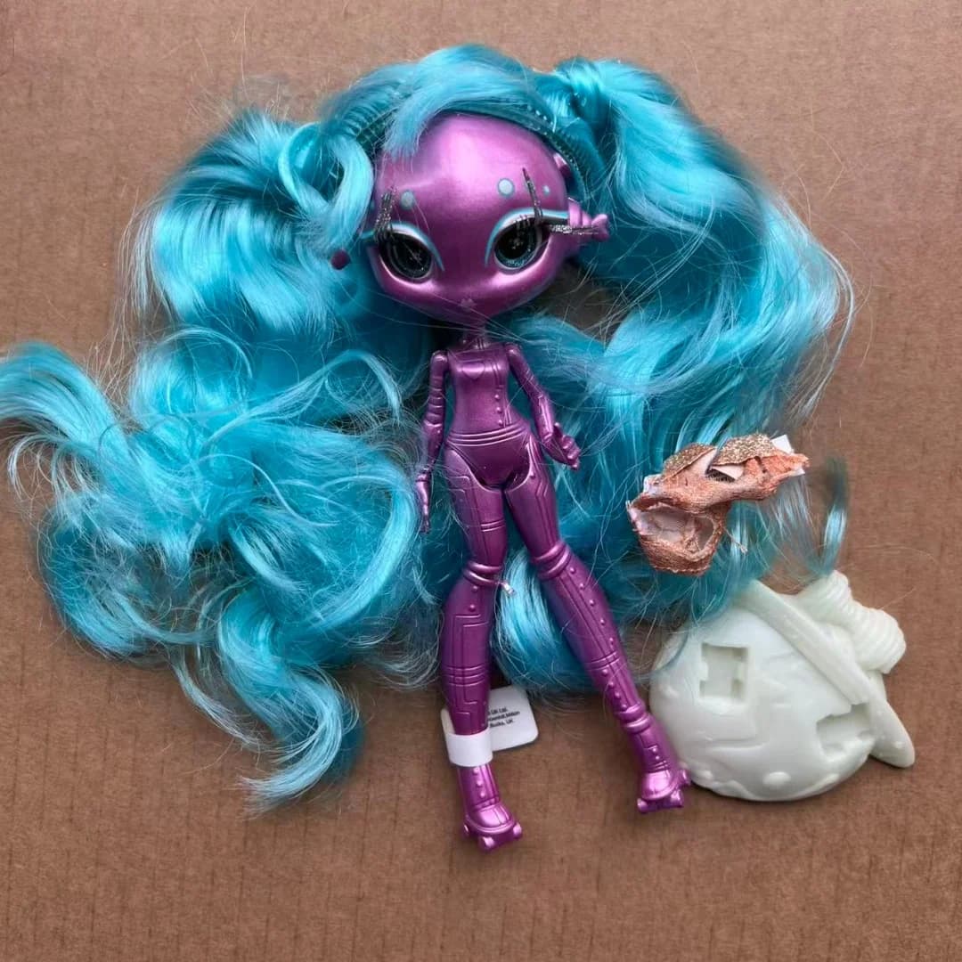 Una Verse Monstering poupée jouet enfants cadeau d'anniversaire Novi étoiles poupées cheveux longs 2