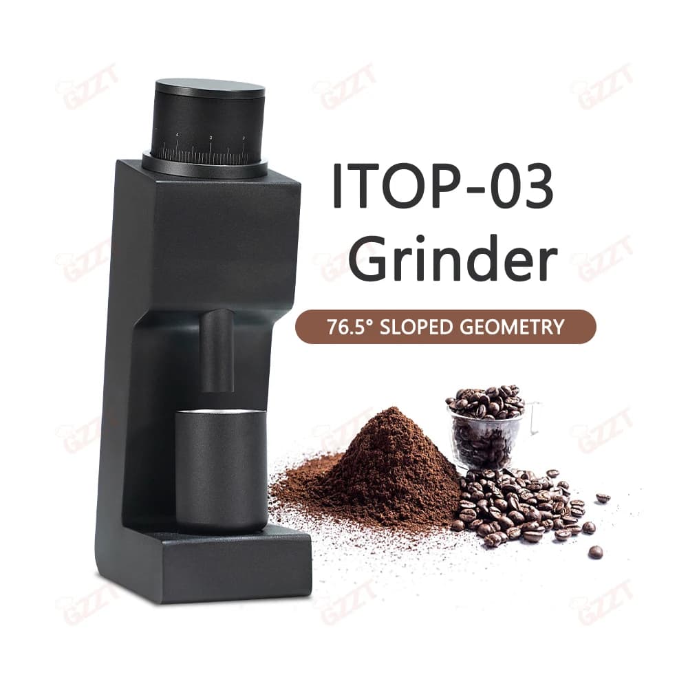 GZZT ITOP 03 broyeur bavure 7 Type de bavure pour ITOP 03 moulin à café moulin à grains de café dome