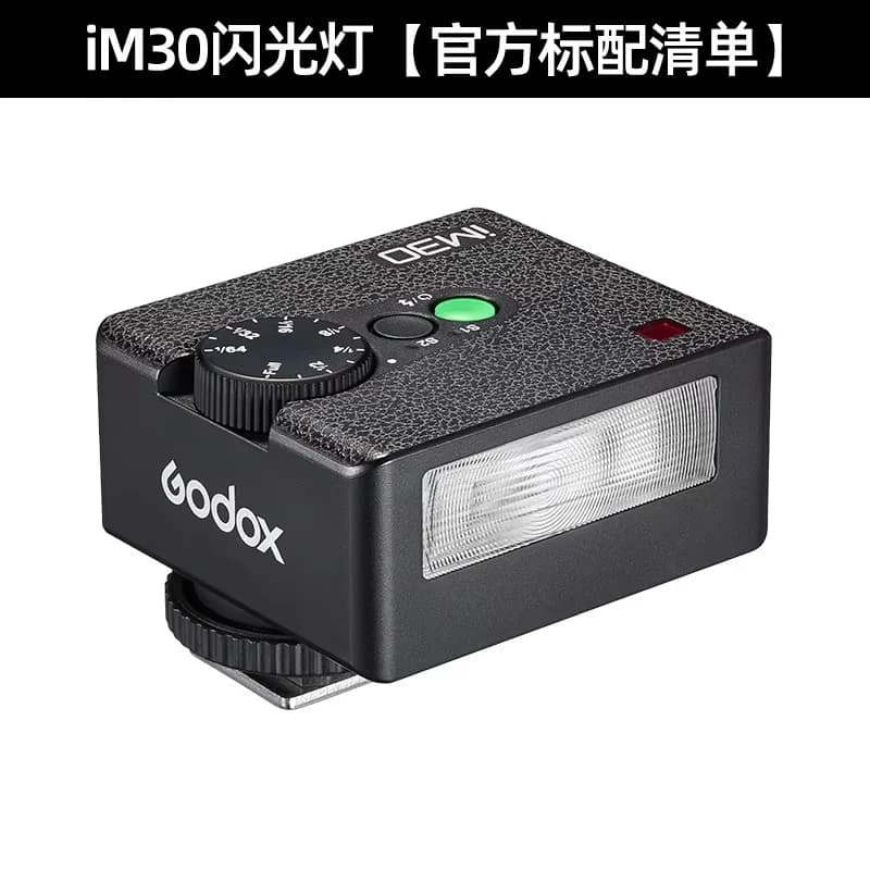 Godox iM30 Mini caméra Flash pour Canon Fuji f1-230 Sony zv1 zve10 Ricoh gr3 Nikon Panasonic Olympus