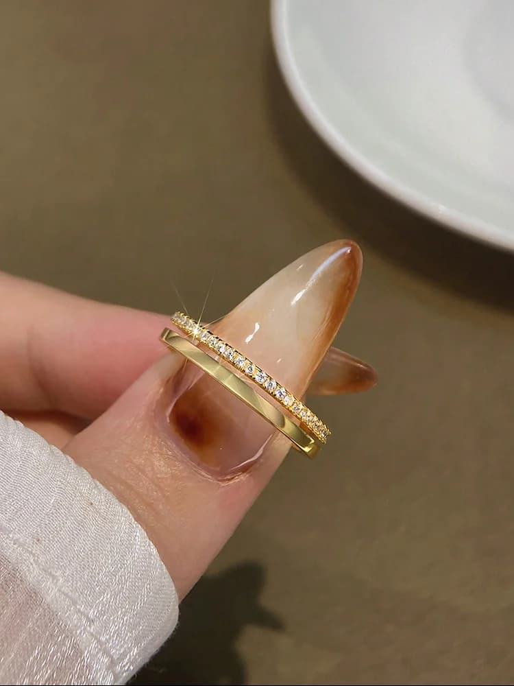 Bague en argent Sterling 925 pour femmes, magnifique bague classique en Zircon scintillant, fiançail