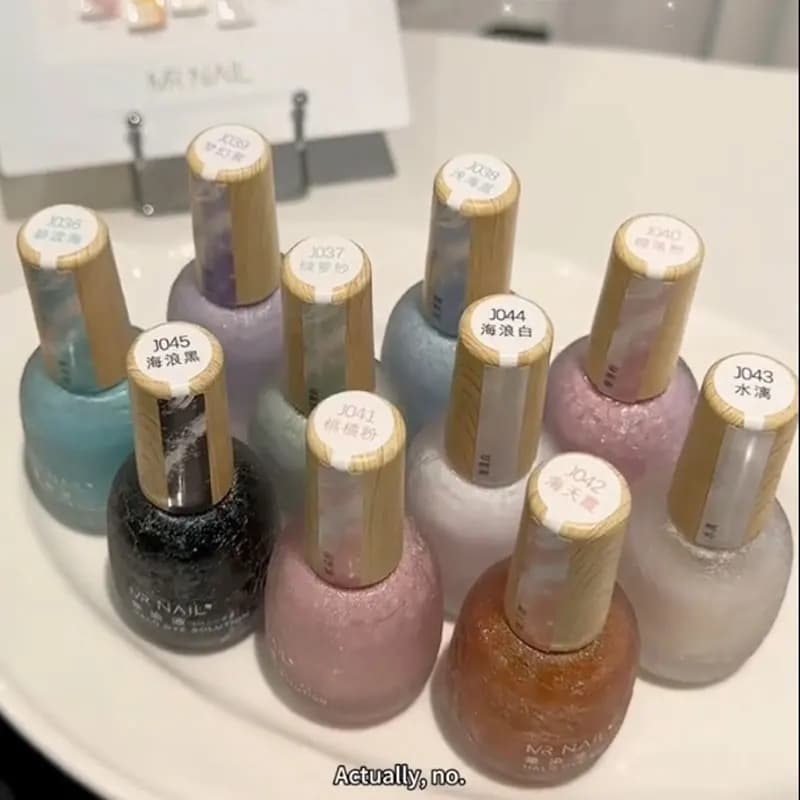 MR NAIL vague Gel ongles tache rapide spécial Halo colorant Nail Art bulle trou Gel 10 couleurs pour