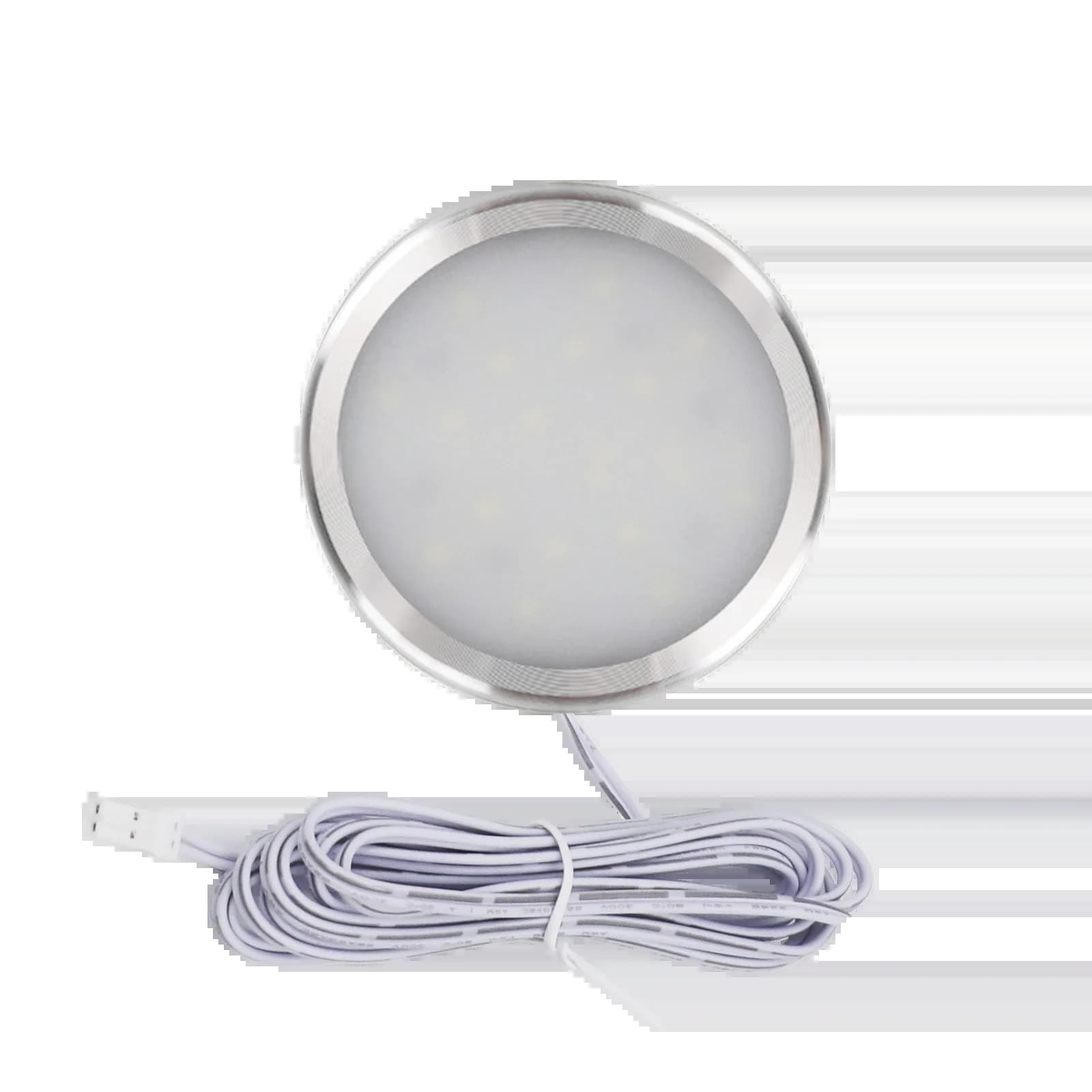 Plafonnier Rond Ultra-Mince avec Capteur de Mouvement PIR, Lumière Blanche Ondulée à Intensité Régla
