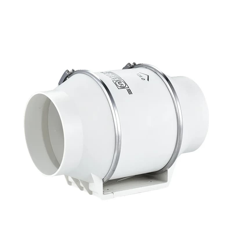 GérHome-Ventilateur en Ligne Silencieux de 4 Pouces, 220V, pour Cuisine, Toilettes, Nettoyage de l'A