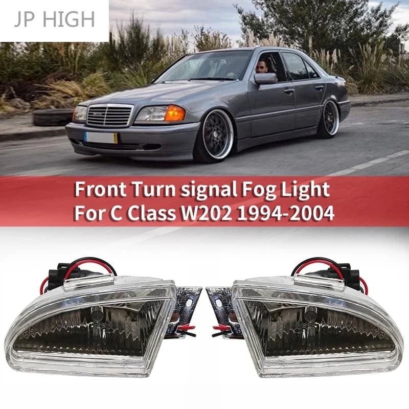 Enquêter antibrouillard pour voiture, clignotant avant, lampe antibrouillard pour Mercedes Benz Clas
