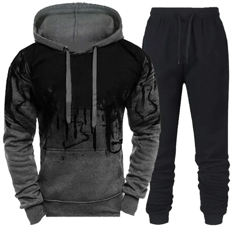 Survêtements à capuche et pantalon CamSolomon pour hommes, vêtements de sport tendance, olympiques d