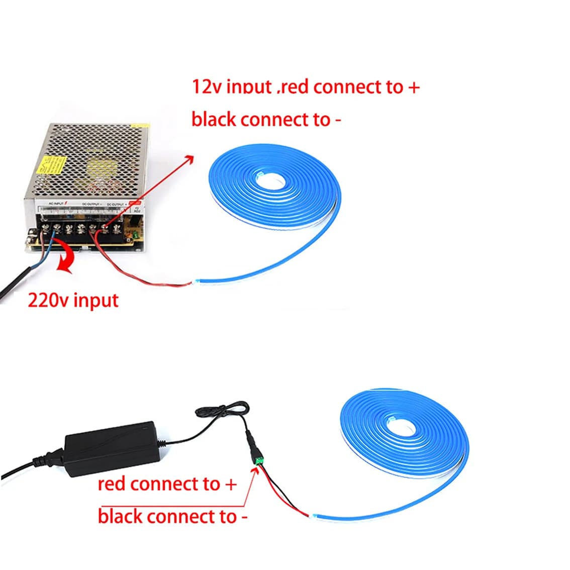 Bande lumineuse néon LED SMD 2835 120LED s/M, 5m 10m 15m 20m 12V, étanche IP67, bricolage, décoratio