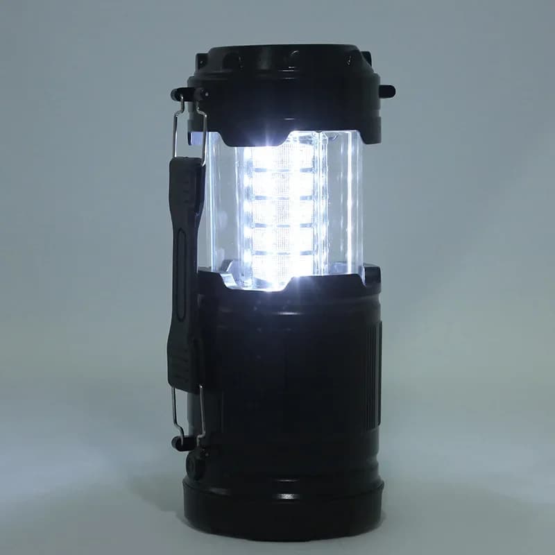 Mini lampe de tente 3 * COB LED lanterne Portable torche télescopique lampe de Camping lumière de se