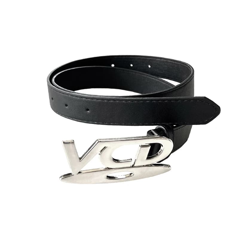 Ceinture à boucle DVD rétro Y2K 2026 pour femme, design tendance et original, accessoire polyvalent 