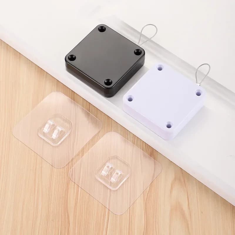 Porte à Corde Coulissante avec Retour existent, Simple et Silays euse, pour Maison et Chambre à Couc