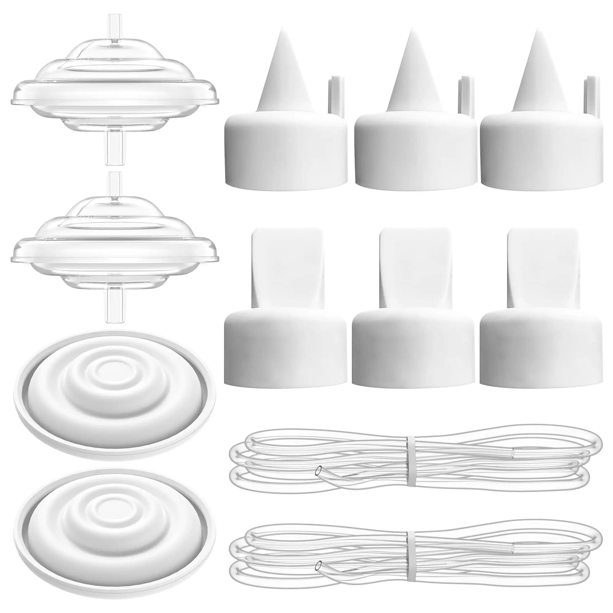Pièces de pompe pour Spectra, kit de remplacement de 10 pièces avec valves à bec de canard, protecti