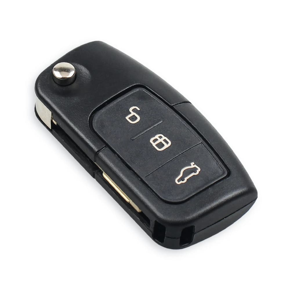 KEYYOU – clé télécommande de voiture à puce, 3 boutons, 433Mhz, ID60/63, pour Ford Fusion Focus Mond