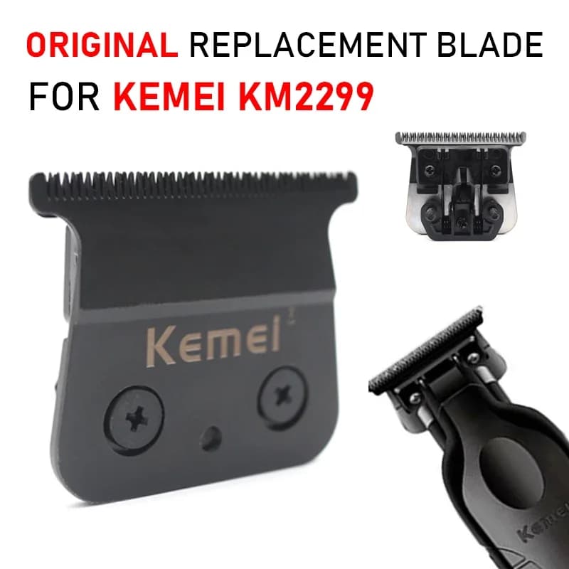 Lame de rechange originale pour tondeuse à cheveux Kemei KM-2299, Machine de traitement des cheveux,