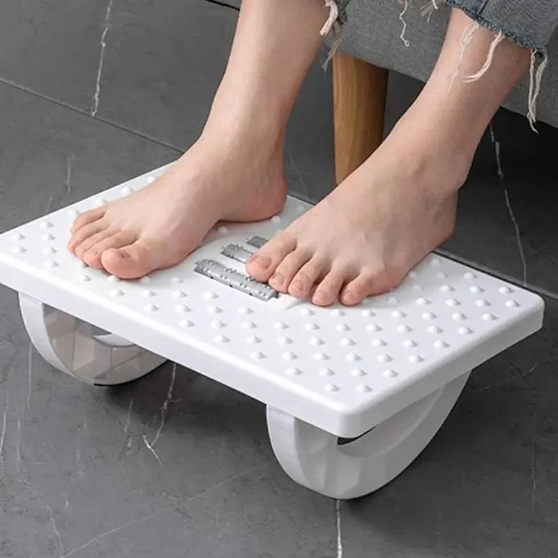 Repose-pieds portable sous le bureau, tabouret ergonomique avec rouleaux de massage, repose-pieds po