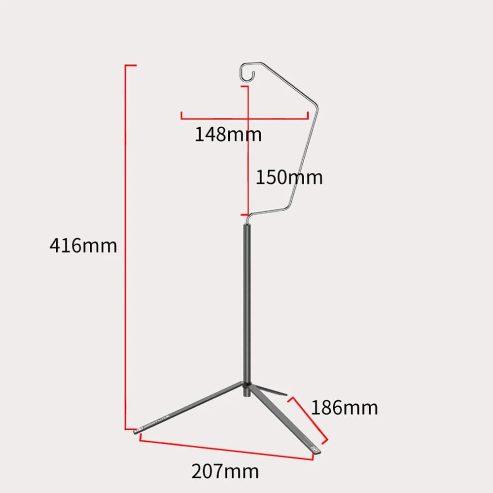 TARKA support de lanterne ultraléger support de lumière de table cintre de lumière Portable détachab