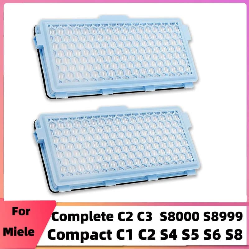 Filtres HEPA pour aspirateur Miele SF-AA 50 SF-HA 50 Active Airclean C1 C2 C3 S4 S5 S6 S8 S6000 S800