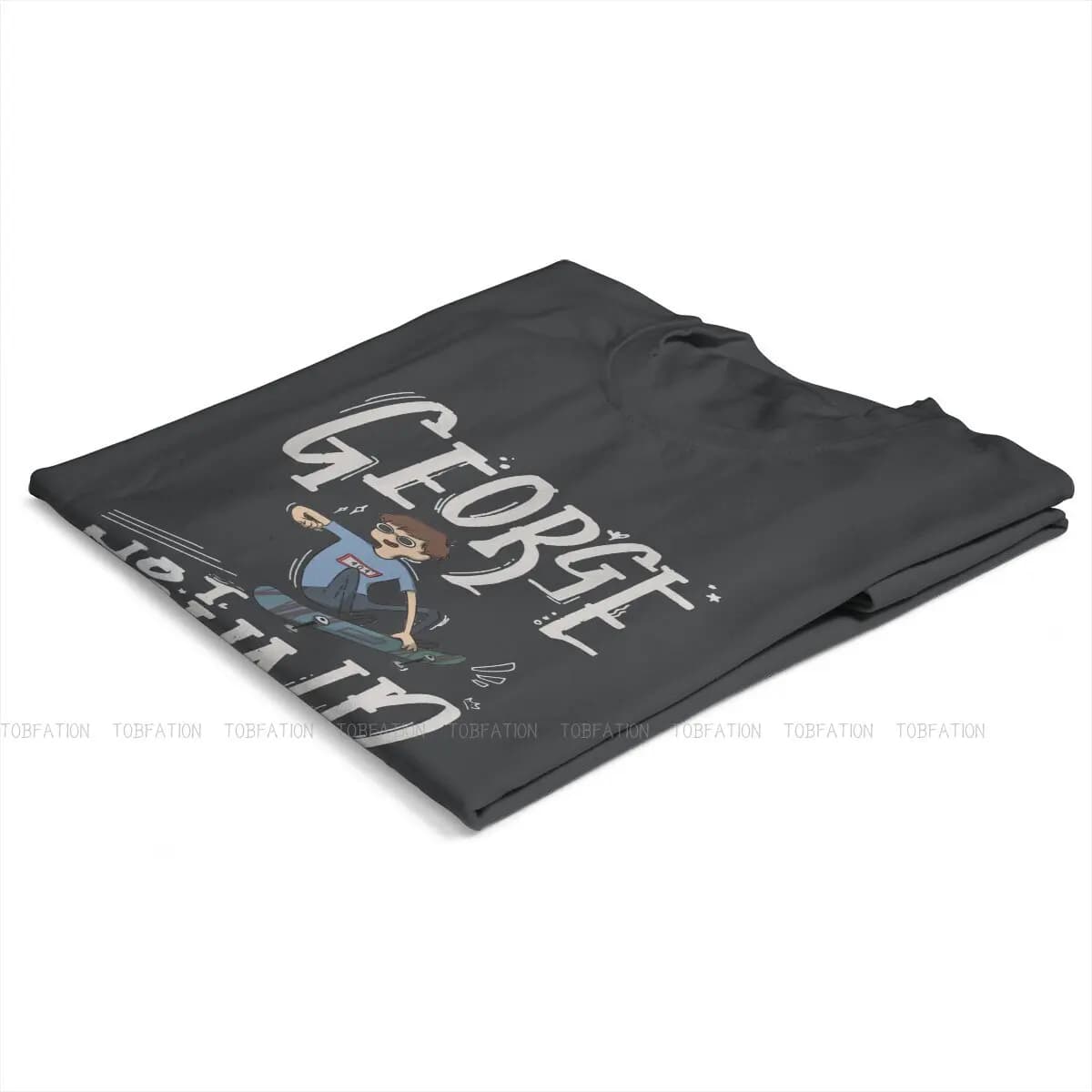 T-shirt de skateboard George pour femme, ample, en coton, avec image de rêve SMP Grunge, Vintage