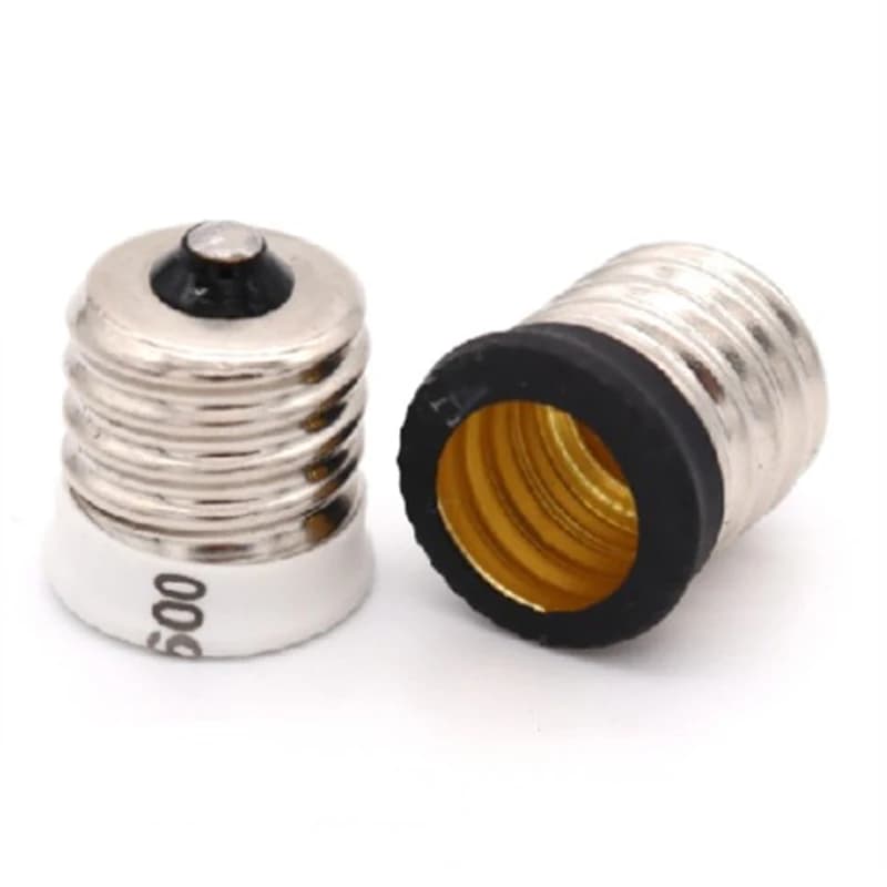 Support d'adaptateur de lampe d'ampoule LED, douille de base, E17 vers E14 européen, ci-après